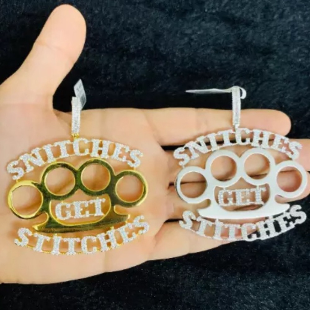 925 Sterling Silver Snitches get Stitches Charm